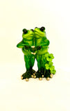 Green Decorative Frogs Dancing/Kissing/Titanic/Loving Shelf Ornaments Figurine