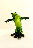 Green Decorative Frogs Dancing/Kissing/Titanic/Loving Shelf Ornaments Figurine