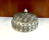 Vintage Looking Storage Jewellery Tin Box