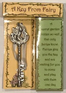 A Key from a Fairy - Boxed Fairy Door Key