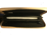 Sand Checker Pattern PU Leather Wallet