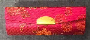 Lipstick Case With Mirror Embroidered Kimono Designs - Whats your colour!