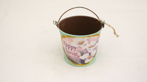 Happy Spring Mini decorative Bucket