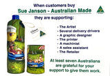 Bottle Cooler ‘Ah, the Serenity’ Sue Janson Australia Design & Made