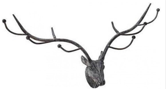 Hooks Hanging Antler Deer Metal