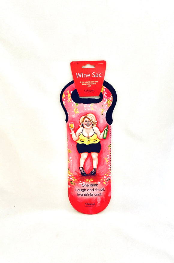 Wine Sac ‘Girls Are Out’ Sue Janson Australia Design