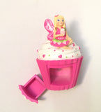 Pink Fairy Cup cake Tooth Chest Trinket Box