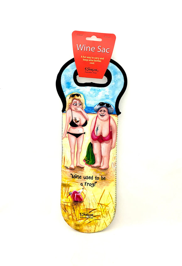 Wine Sac ‘Tramp Stamp’ Sue Janson Australia Design