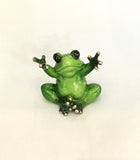Green Decorative Frogs Shelf Ornaments Figurine