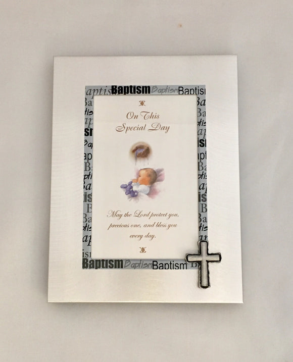On This Special Day Baptism photo frame