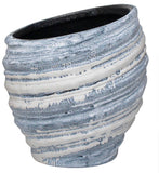 Vase/Planter OysterBlue Stoneware Ceramic Modern Design Large/Medium