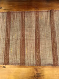 Hemp table runner 192x35cm Walnut